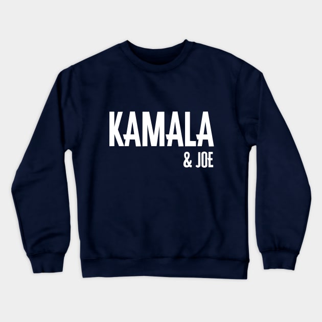 Kamala & Joe Crewneck Sweatshirt by Peggy Dean